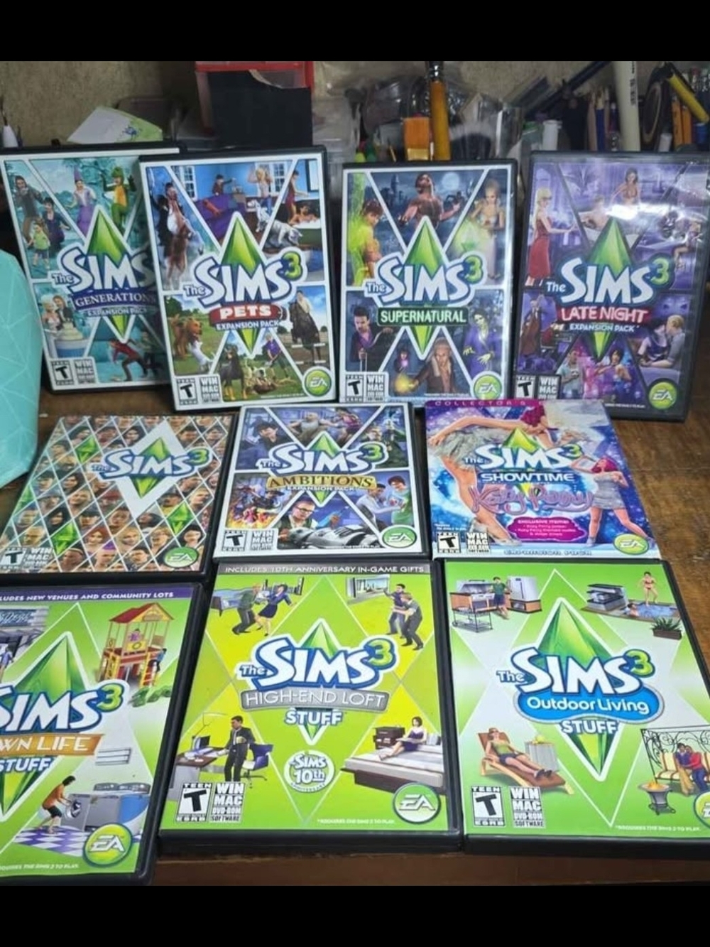 The Sims 3 Expansion For PC & Stuff Pack Collection - - Green